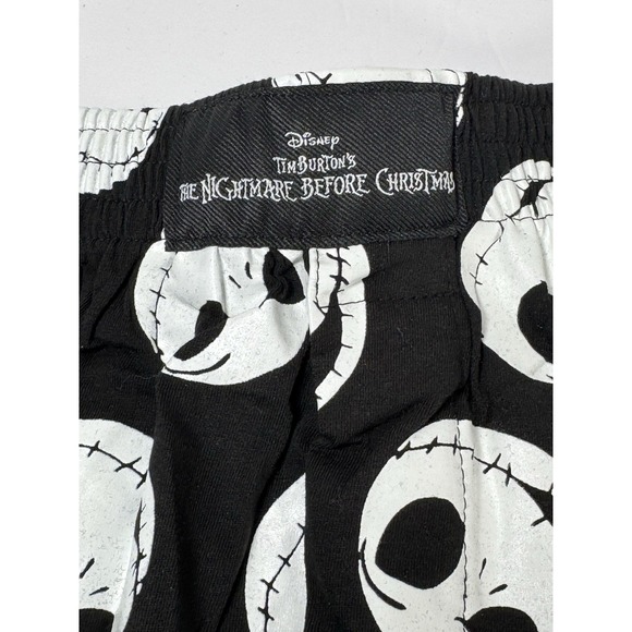 Disney Nightmare‎ Before Christmas Jack The Skeleton Pajama Shorts Size medium - Picture 5 of 9